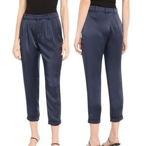 NWT Ramy Brook Madelyn Pants Navy Blue 8